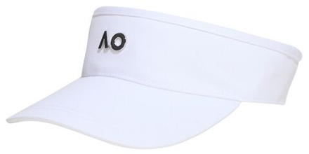 Теннисный козырек Australian Open Logo Pin Core - White