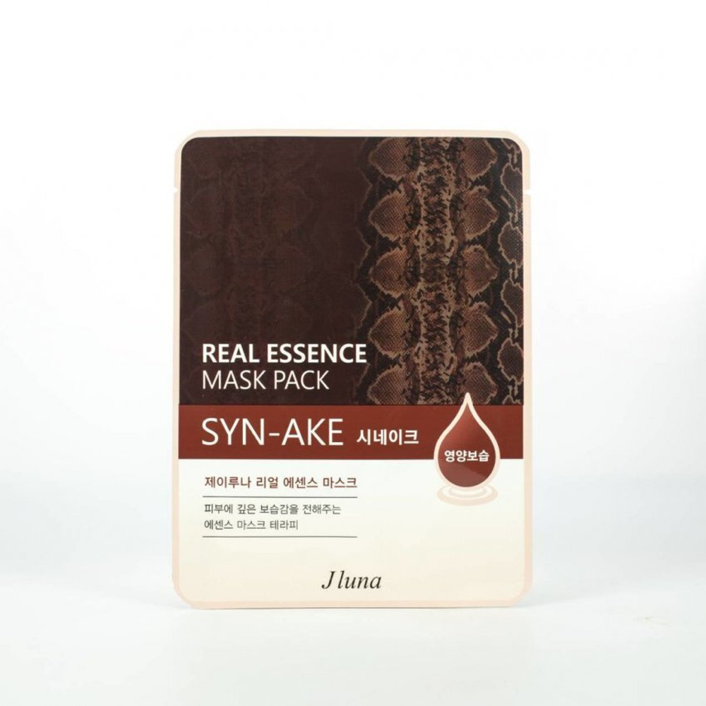 Тканевая маска с пептидом JLUNA Real Essence Mask Pack Syn-Ake