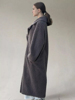 Шуба из шерсти мериноса, SilverFox (арт. 1072)