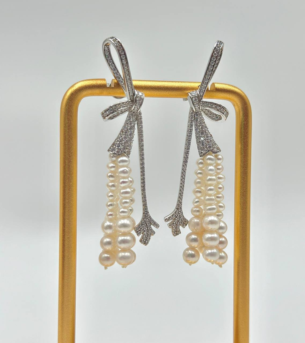 Серьги CHANEL