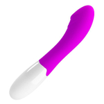 Лиловый вибратор для G-точки Elemental - 19 см.
