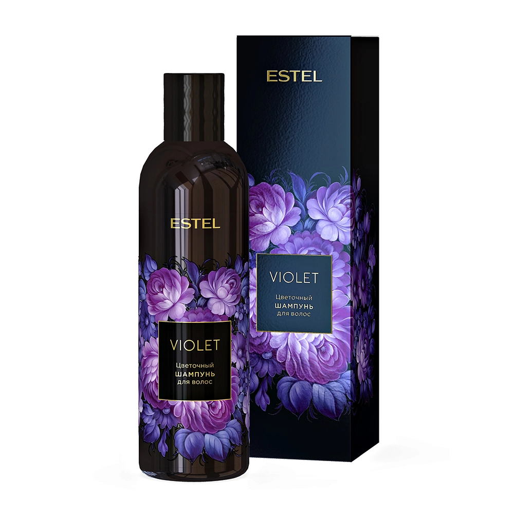 Шампунь цветочный для волос / Estel Violet 250 мл