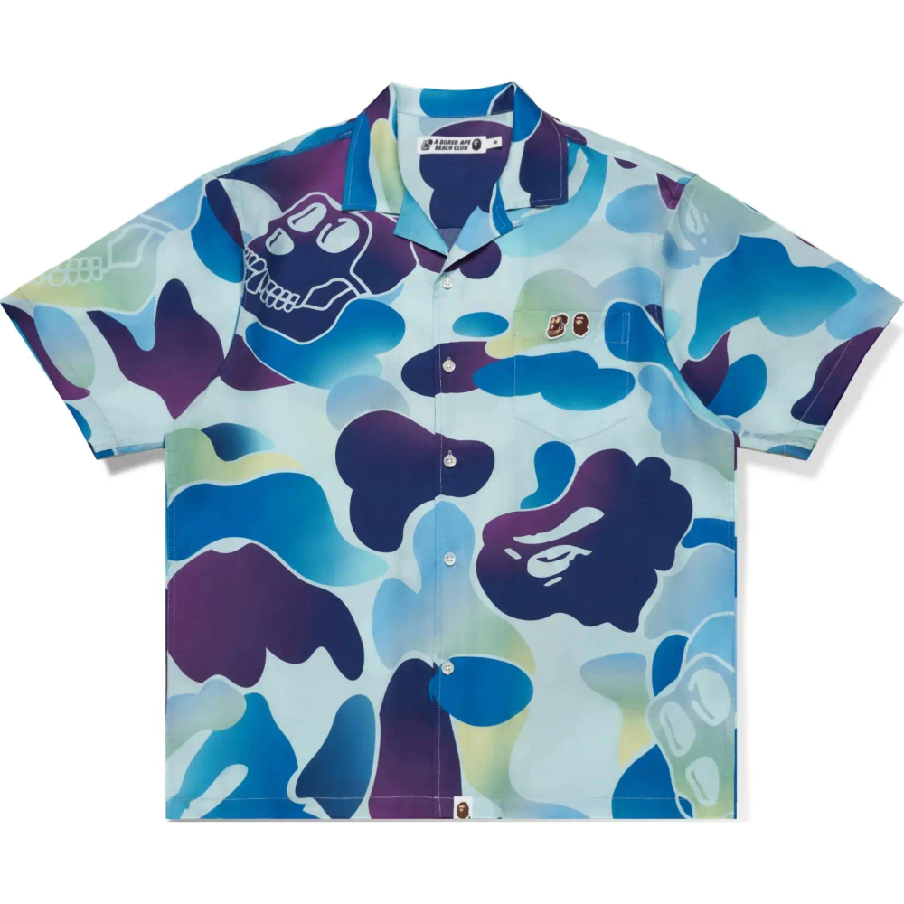 A Bathing Ape X Bored Ape Yacht Club Hawaiian Shirt