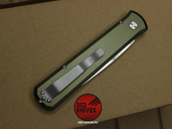 Нож Pro-Tech Godfather - зеленая рукоять, клинок саттин RK/505
