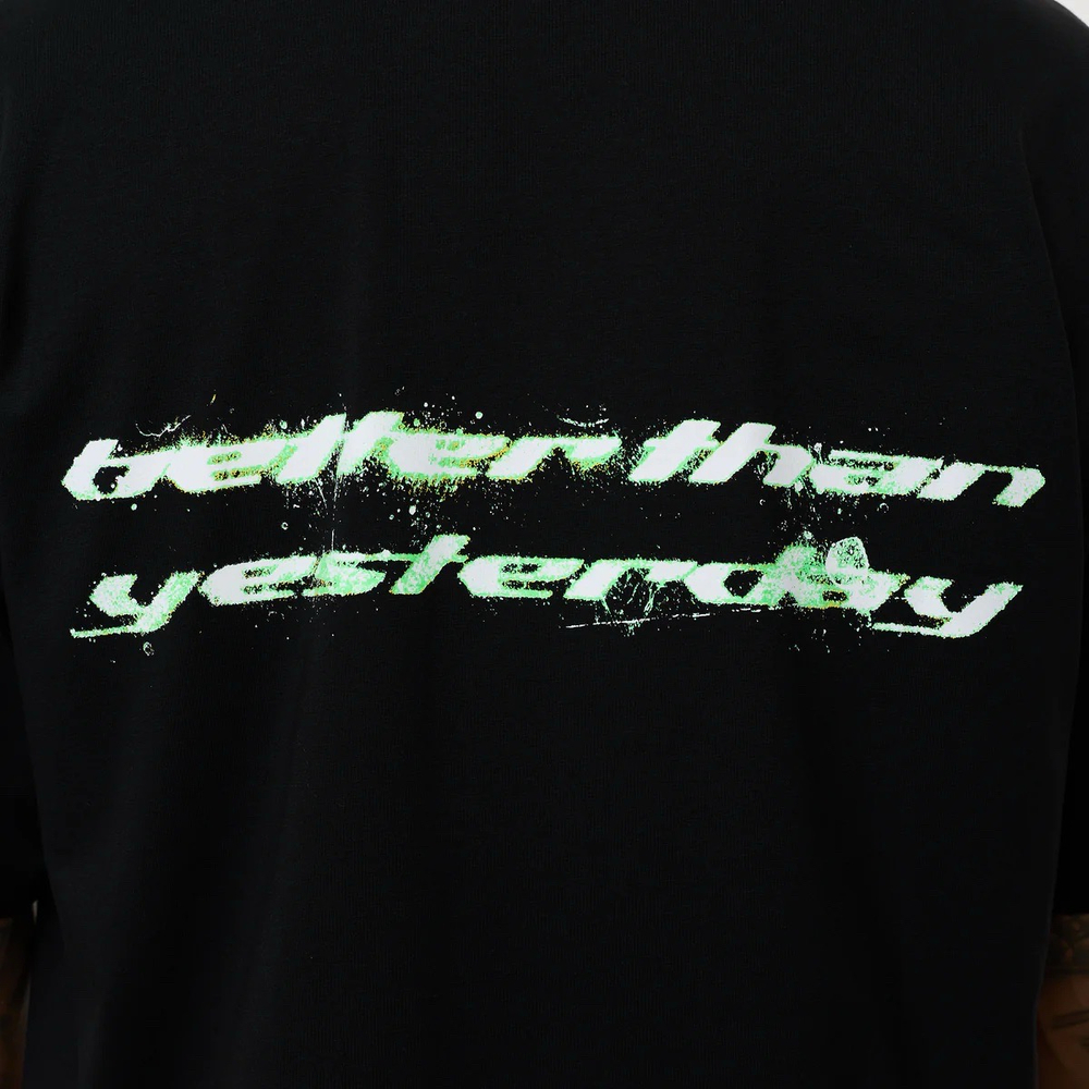 Футболка VANQUISH ACID Oversized T-Shirt Black
