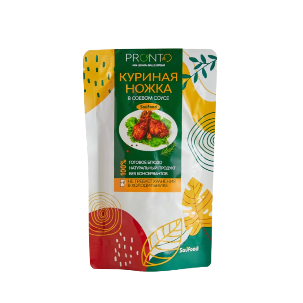 Куриная ножка в соевом соусе SauFood Pronto 150 гр