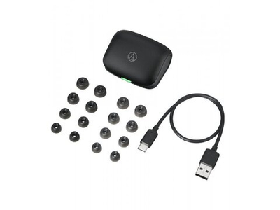 Беспроводные наушники Audio-Technica ATH-TWX7 черный