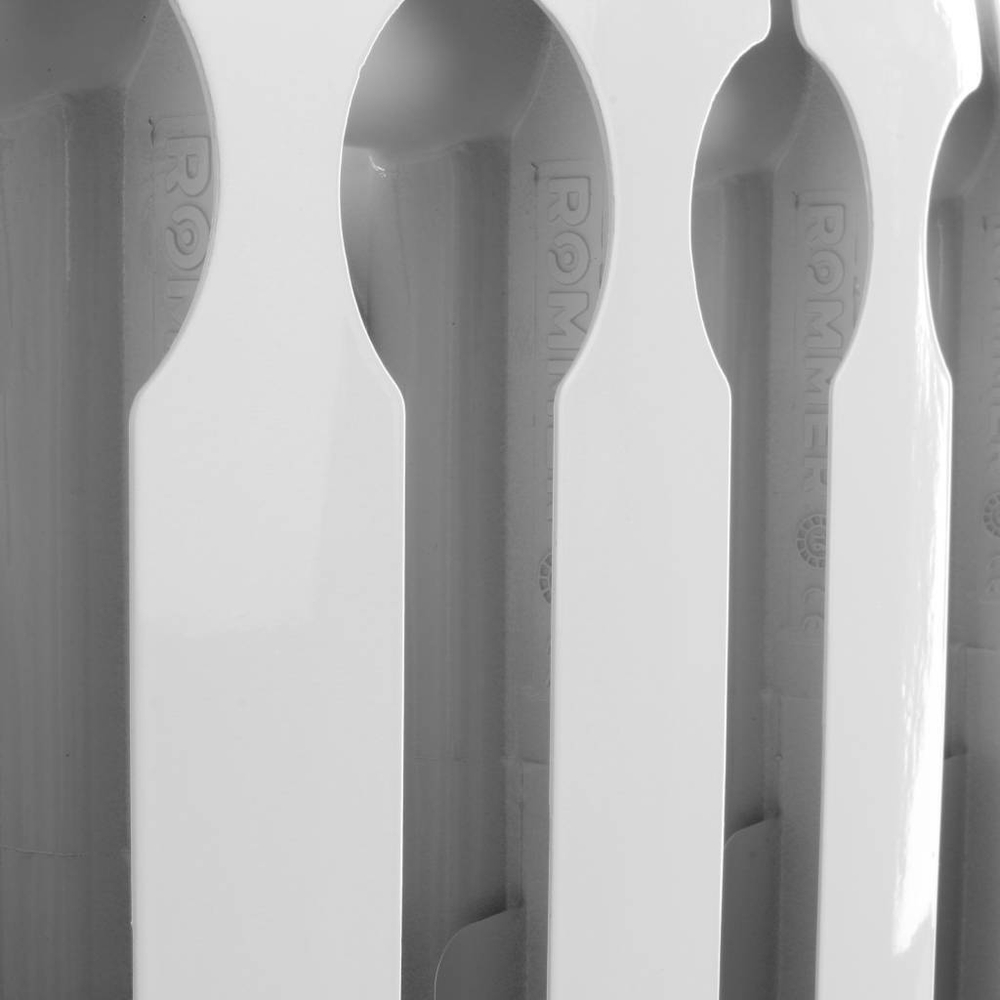 ROMMER Optima 500  8 секций радиатор алюминиевый (RAL9016)