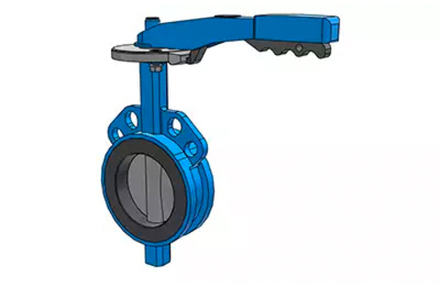 Дисковый затвор DN100