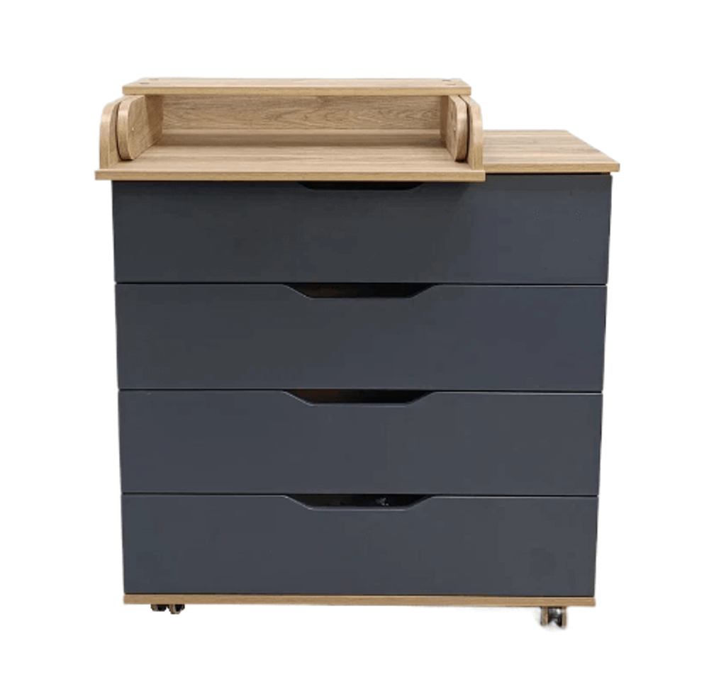 Комод пеленальный Incanto Юг 800/4 бук/графит