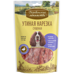 Утиная нарезка сушеная для собак 90 г Деревенские Лакомства