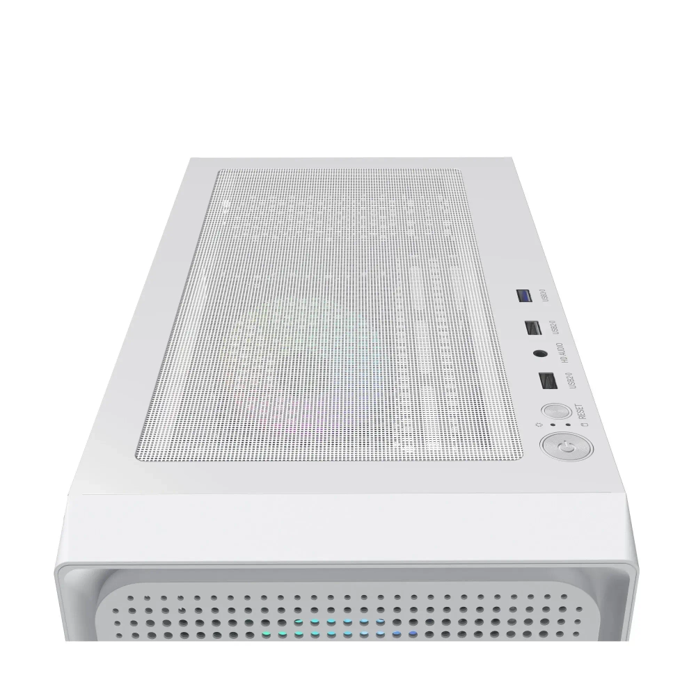Корпус Ocypus Gamma C50 WH ARGB mATX/ITX 3xUSB Белый Gamma-C50-WHG400XX-GL