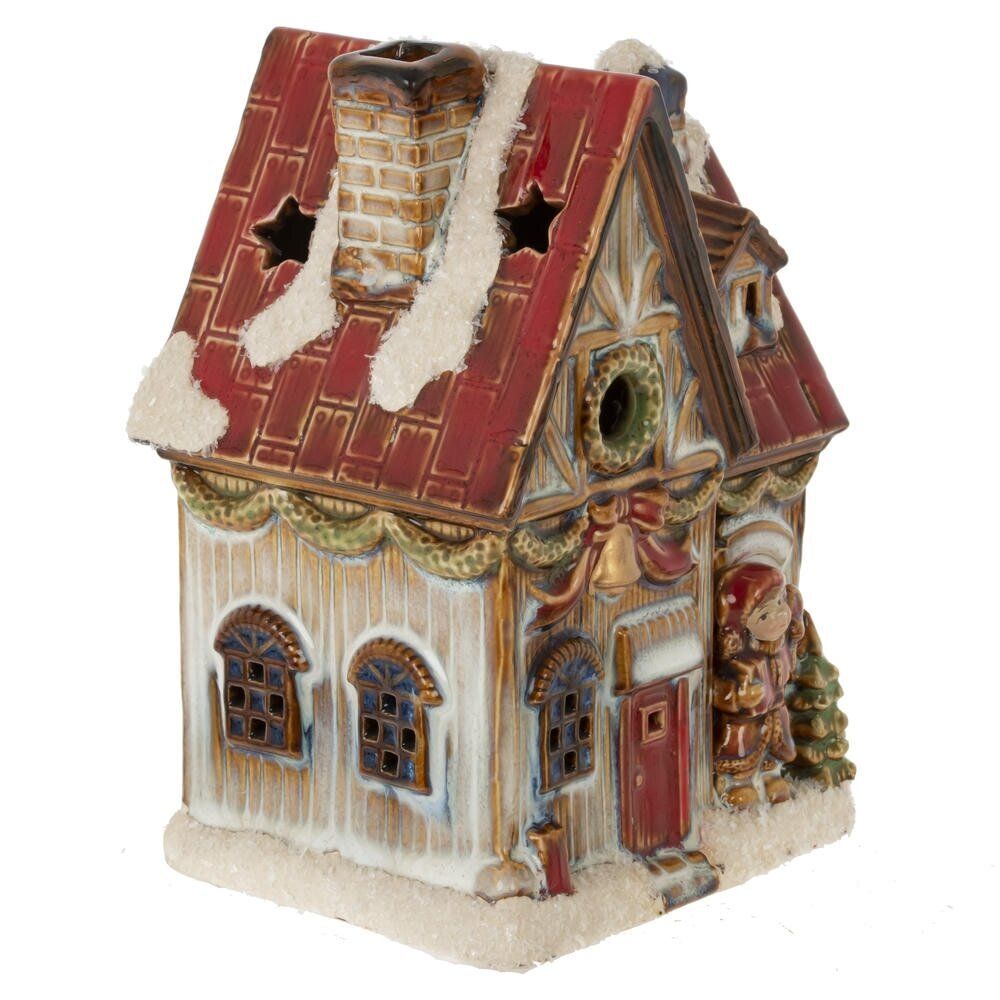 GAEM Фигурка декоративная с подсвет "Домик" (AAx2, н/п), L10,5 W8,5 H14,5 см