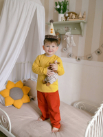 Лонгслив унисекс Mjölk Mustard