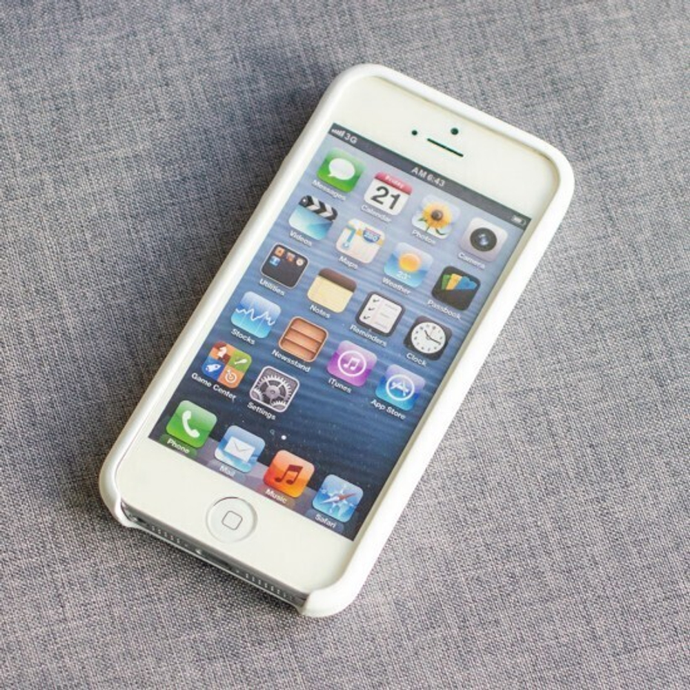 Панель Soft Touch для iPhone 5/5S, 007002 Серый