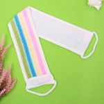 Мочалка для тела «ULTRAMARINE VOLNA», комбинированная, цвет как на фото, 59*10см (зип пакет и наклейка Ultramarine)✦