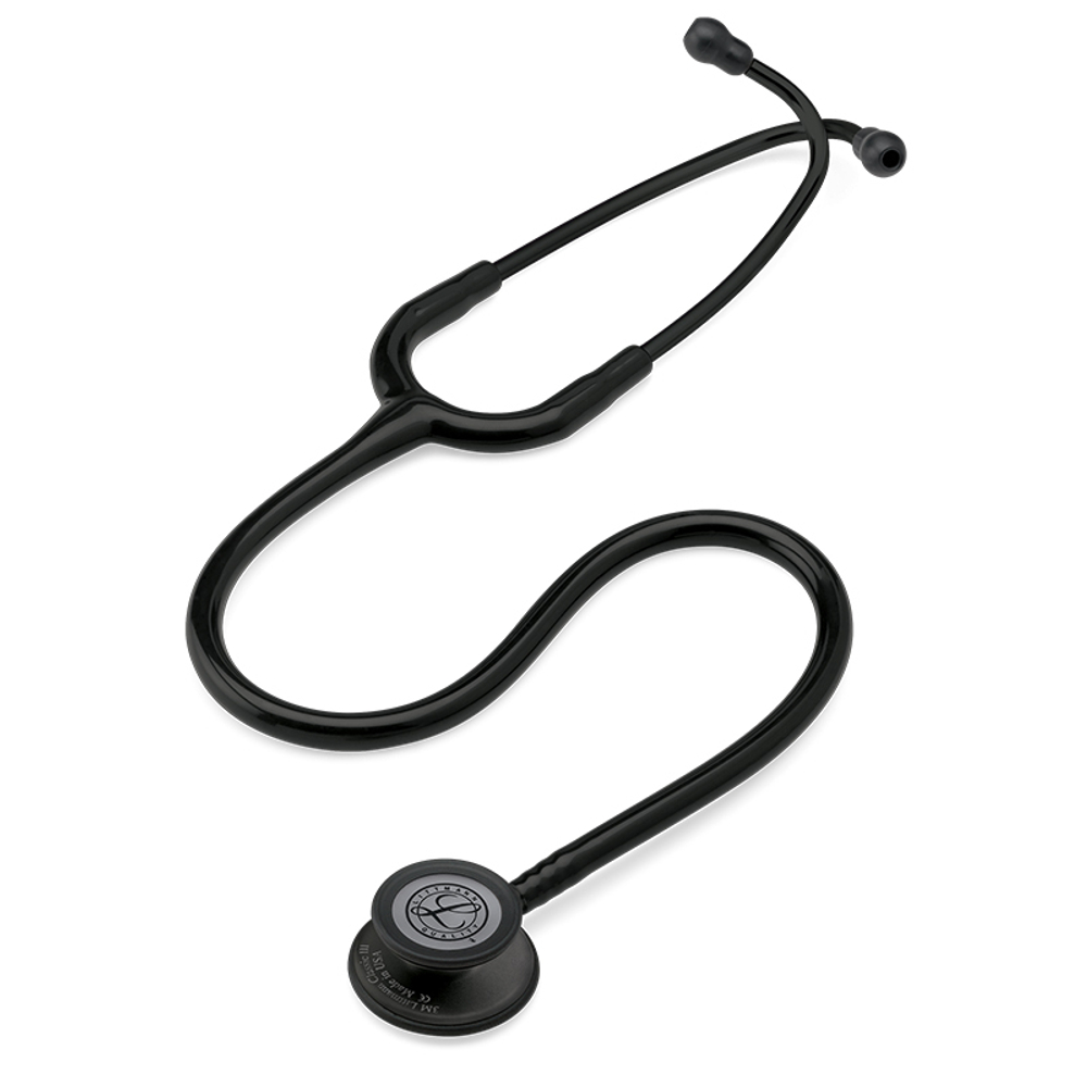 Стетоскоп Littmann Classic III, черный, черная акустическая головка (5803) - уценка