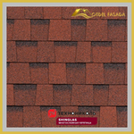 Гибкая черепица ТехноНиколь SHINGLAS Ранчо Красный 2 м2/уп. (Двухслойная)