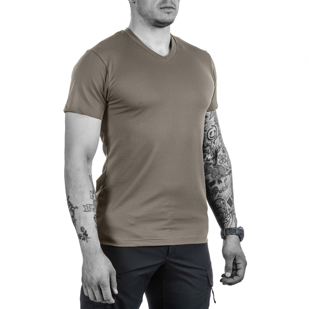 UF PRO URBAN T-SHIRT - Brown Grey