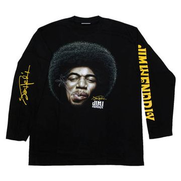Футболка длинный рукав Jimi Hendrix (034)