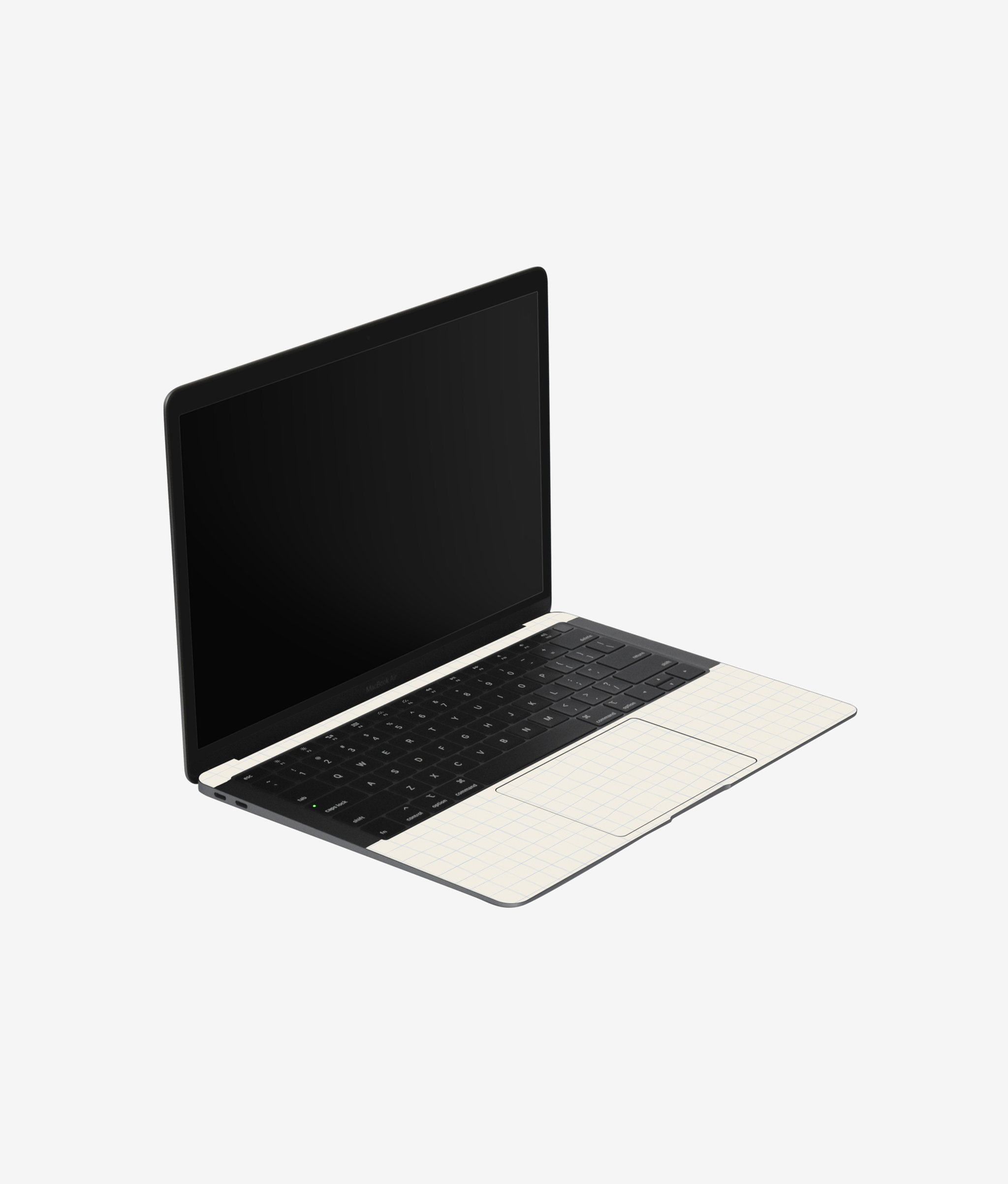 Виниловая наклейка THE GRID для MacBook