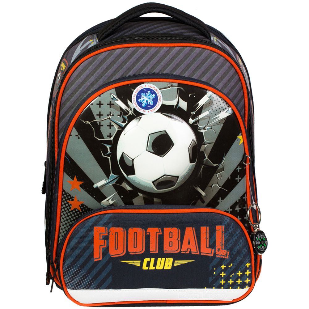 Ранец Berlingo Modern Football club 37х28х21см, 2 отд., с анатомической спинкой