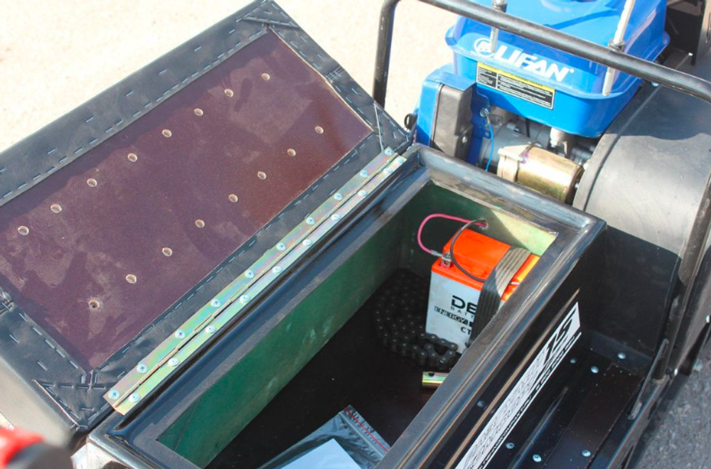 Мотобуксировщик РАЗГУЛЯЙ-15 Стандарт с лыжным модулем