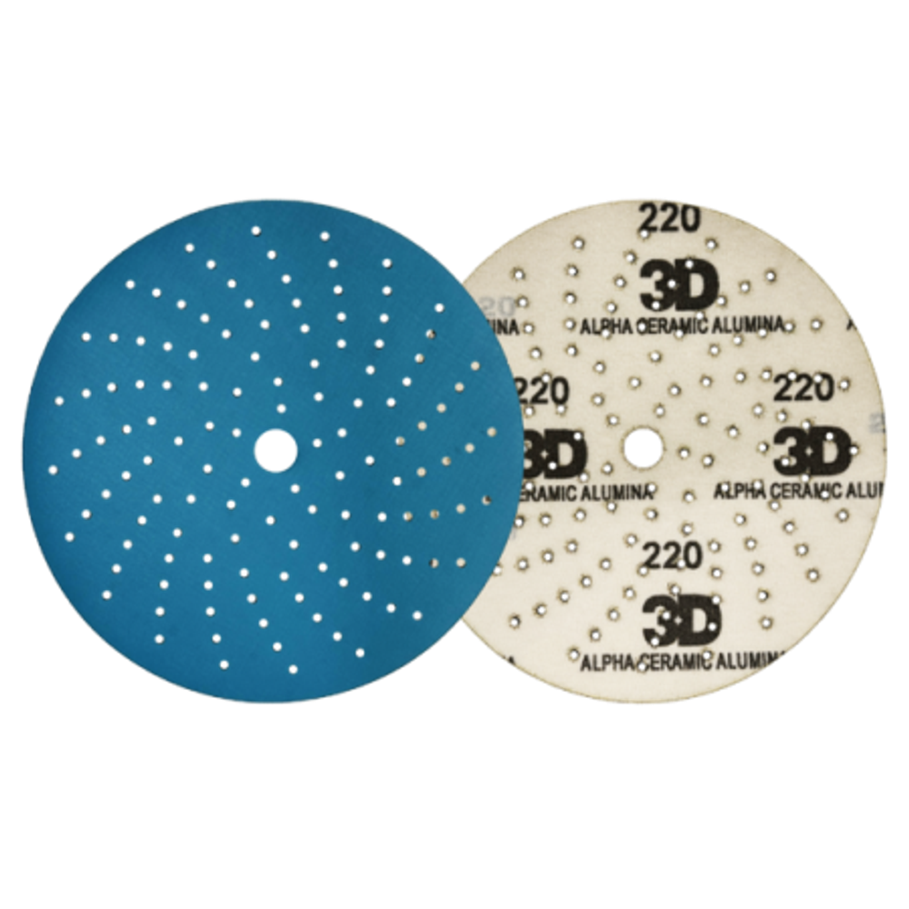 3D Шлифовальный диск Sand Paper P220 Grit Multi-Hole G-6220MH