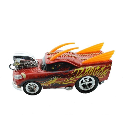 Р/У машина "Дракон" из серии "Muscle Сar" с гоночным Мотором 1/16 + свет + звук пульт пистол. типа