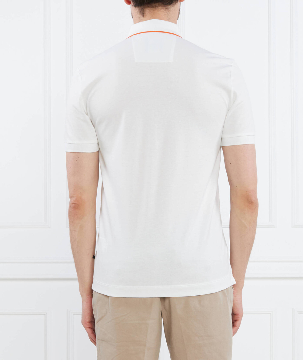 Поло Penrose 41_P BOSS BLACK - белый(50486182)