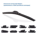 Щетка ст/очистителя бескаркасная (430мм) Goodyear Premium