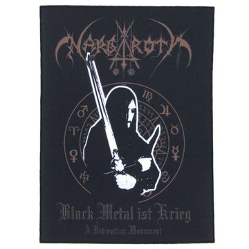 Нашивка спиновая Nargaroth Black Metal ist Krieg (398)