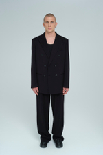 Пиджак двубортный | black