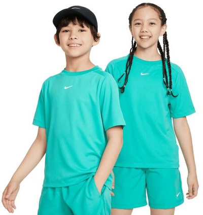 Детская теннисная футболка Nike Dri-Fit Multi+ Training Top - Turquoise