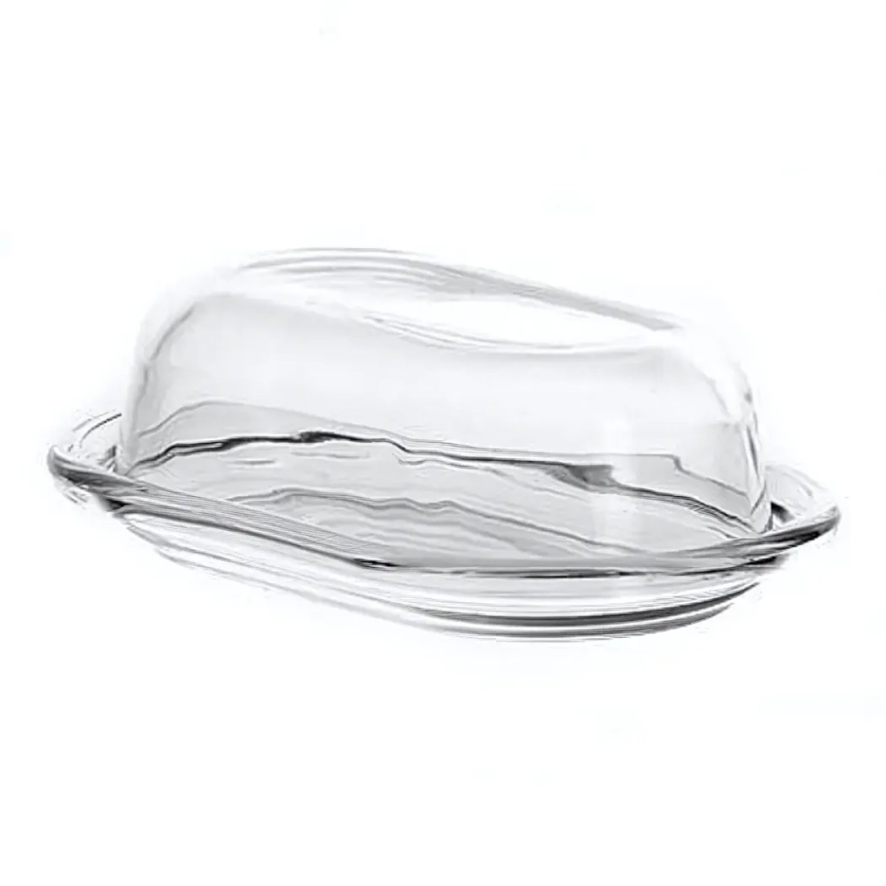 Масленка из стекла с крышкой BASIC 98402