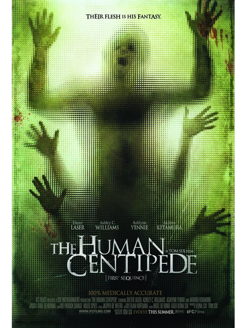 Человеческая многоножка (2009) (DVD-R)