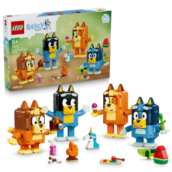 Конструктор LEGO Bluey 11217 Семья Блюи из кубиков — фото 1