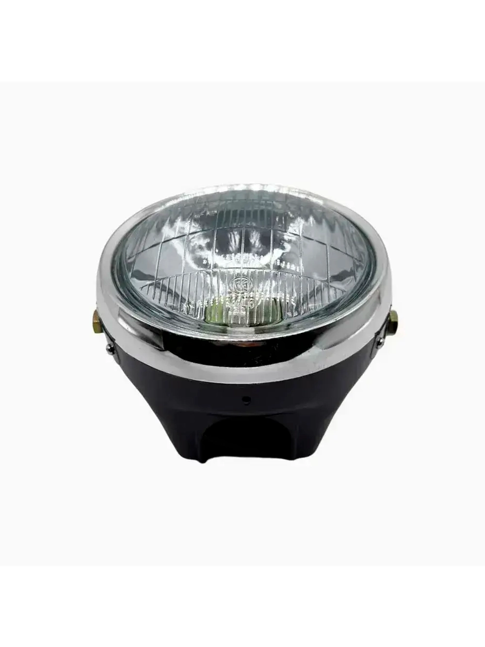 Фара для мотоцикла круглая (мопед Альфа, Дельта)