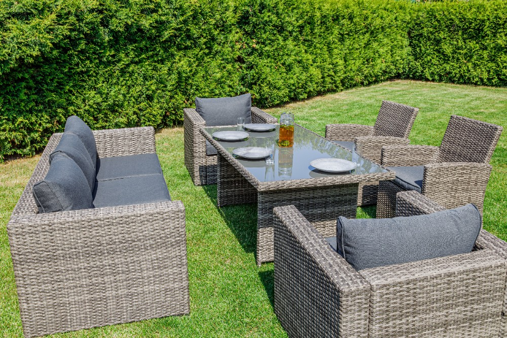 Комплект мебели ROYAL FAMILY KARL PLUS серый