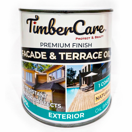 TimberCare Facade & Terrace OilFl Защитное масло для фасадов и террас