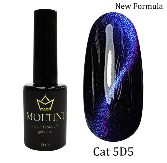 Гель-лак Moltini Cat Eye 5D 005, 12 ml