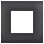 SKANDY Рамка 1-местная SK-F01T титан IEK