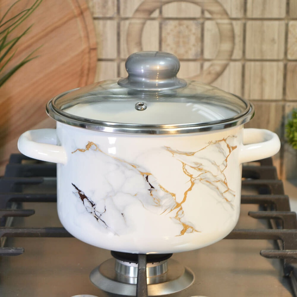 Кастрюля 2л "Marble" тм Appetite