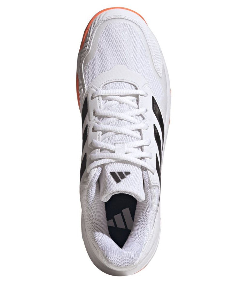Теннисные кроссовки Adidas CourtJam Control 3 M - cloud white/core black/lucid orange