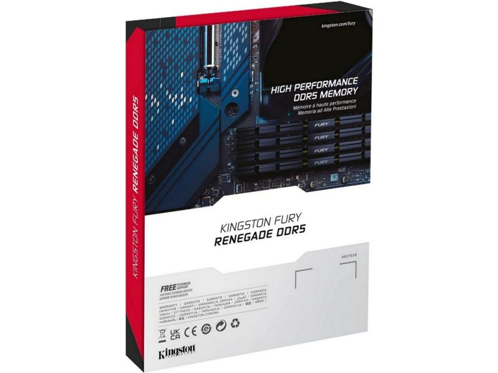 Оперативная память Kingston Fury KF564C32RSK2-64, DDR5 2х 64ГБ 6400 МГц, DIMM, RTL