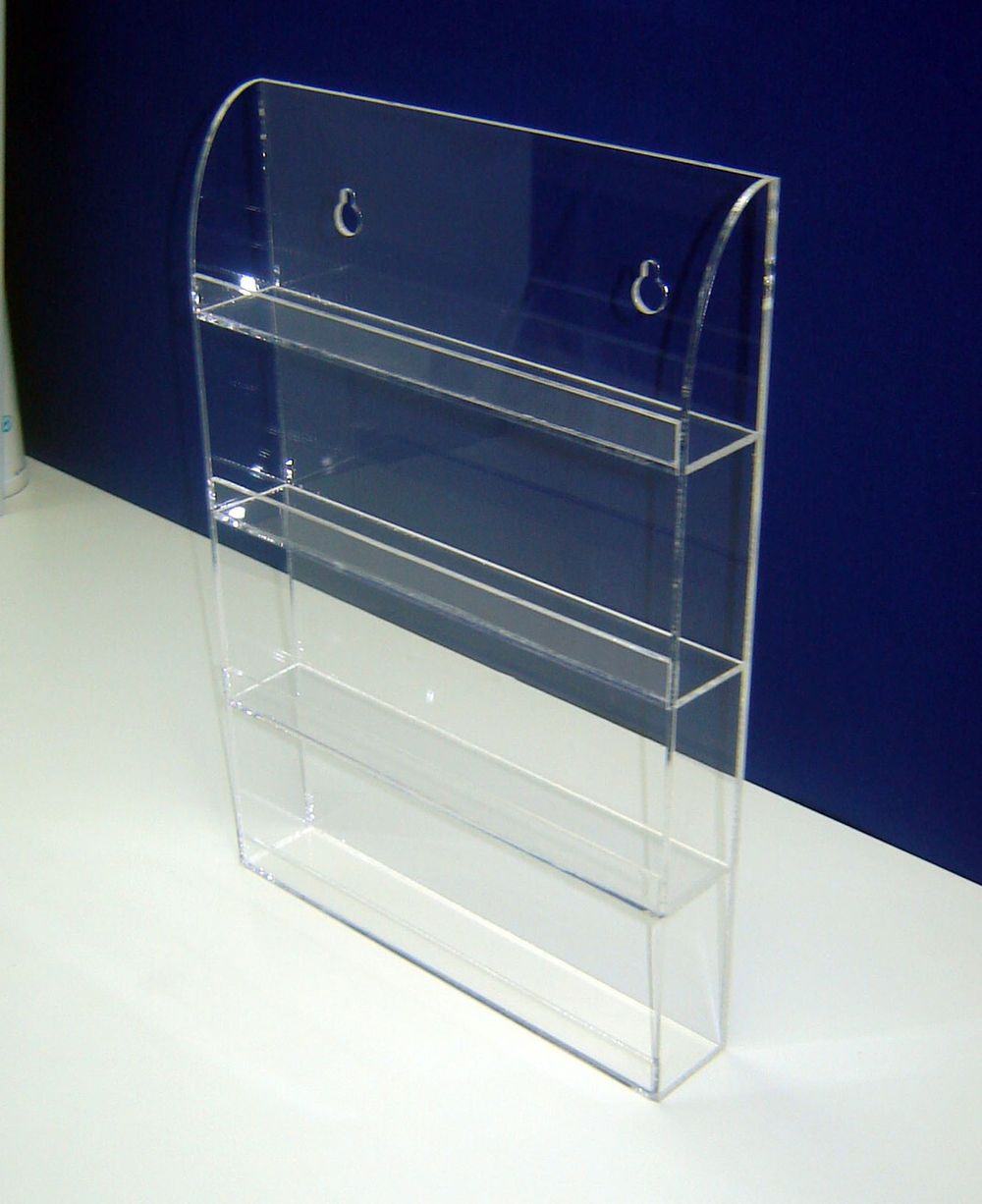 Стенд для лаков 250х45х356 мм 4-х яр