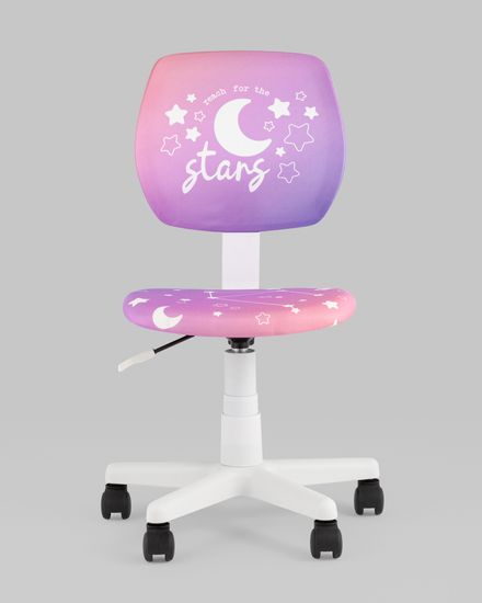 Кресло компьютерное детское ЛОЛО Starry Night пластик белый