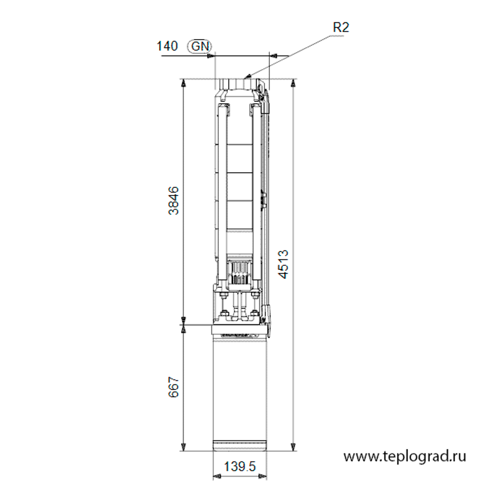 Скважинный насос Grundfos SP 9-65N 3x380 6 98699980