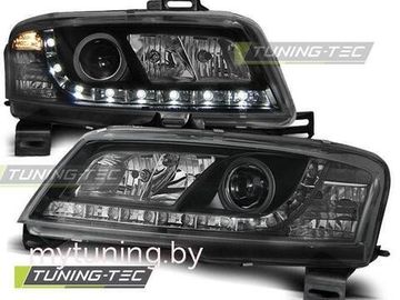 Передние daylight black фары Fiat Stilo 3D