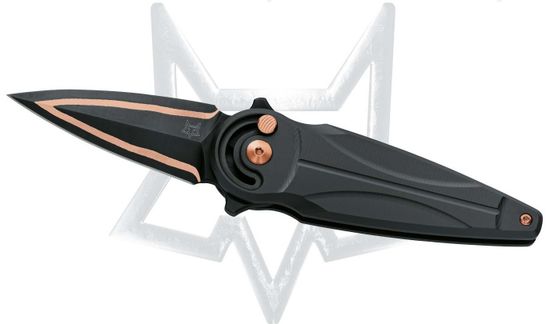 Нож FOX Knives SATURN FX-551 TICOP, сталь композитная, рукоять - титан